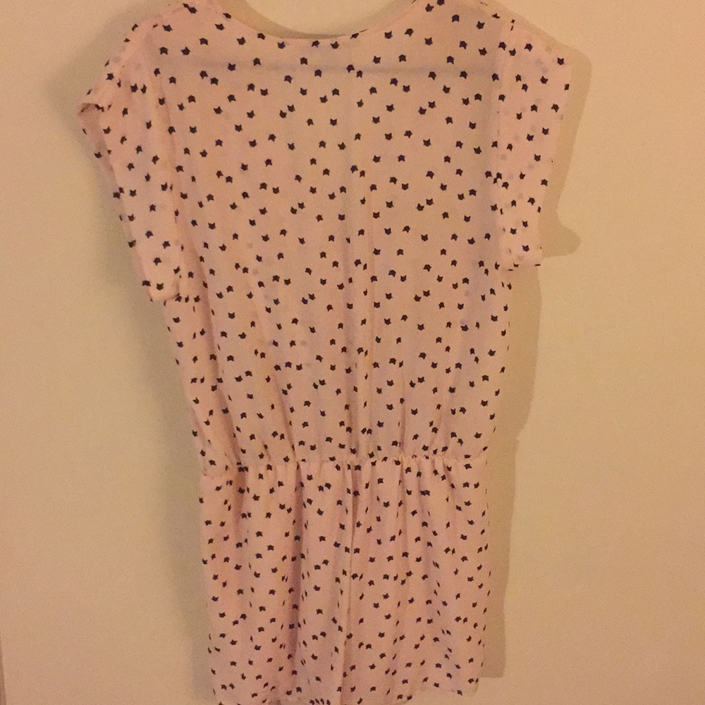 Pink kitty romper - Picture 4 of 4